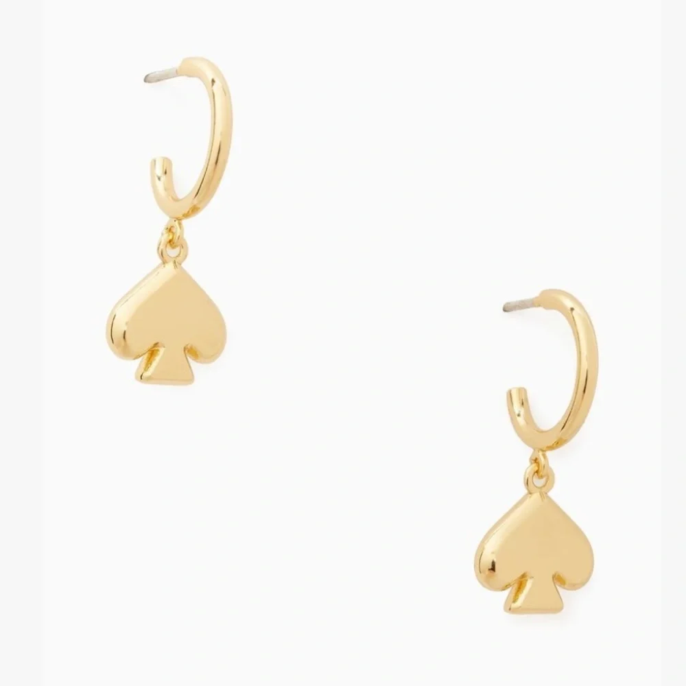 Kate Spade Gold Huggies